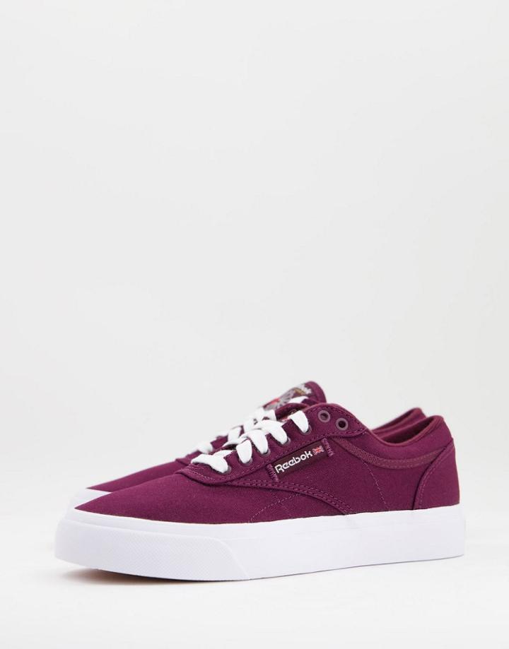 Reebok Club C Coast Sneakers In Maroon-red