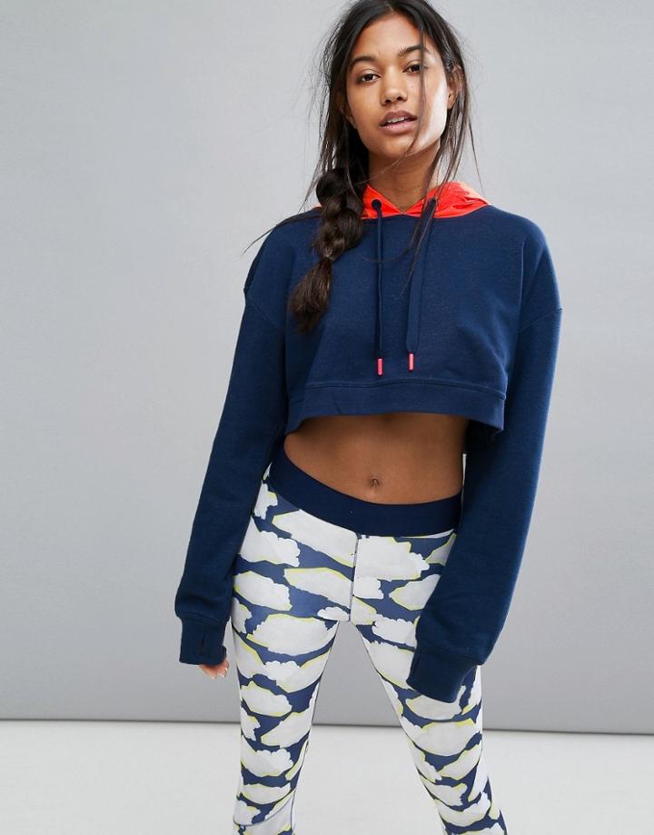 Adidas Stella Sport Icon Hoodie - Blue