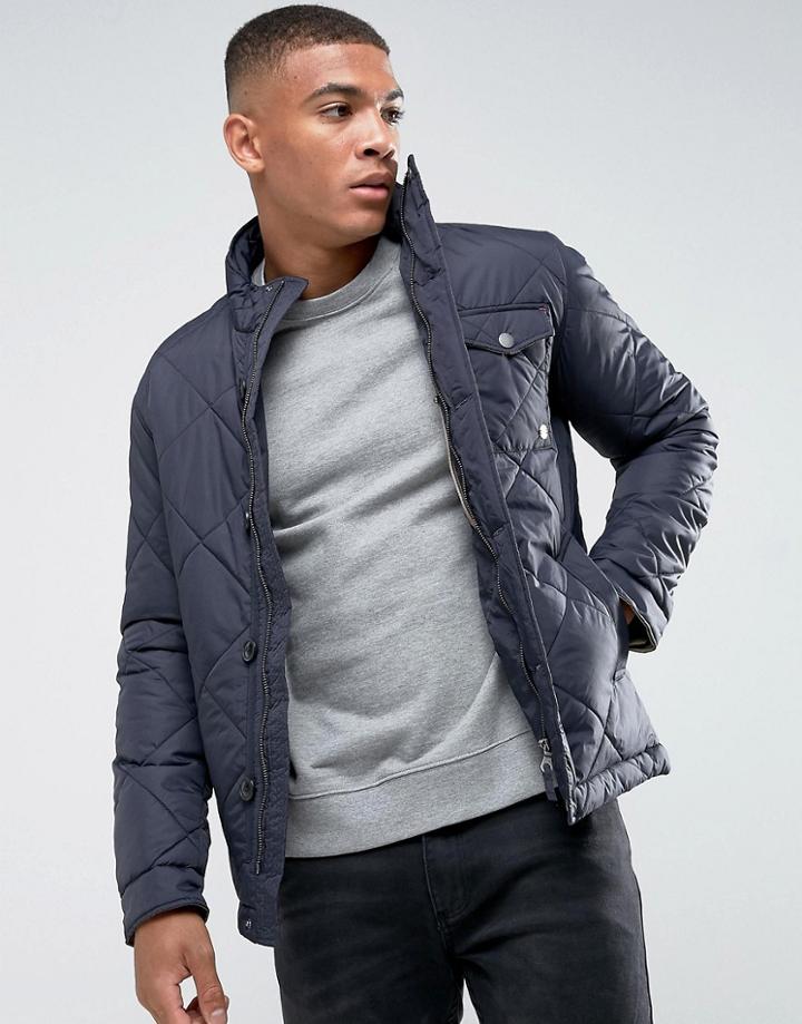 Jack & Jones Premium Quilted Jacket - Navy