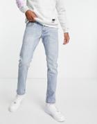 Wesc Alessandro Skinny Fit Jeans-blue
