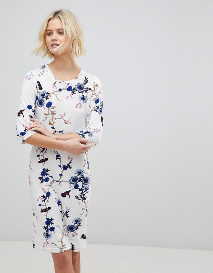 B.young Floral Shift Dress-multi