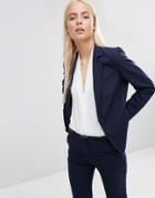 Asos Tailored Fitted Blazer - Navy