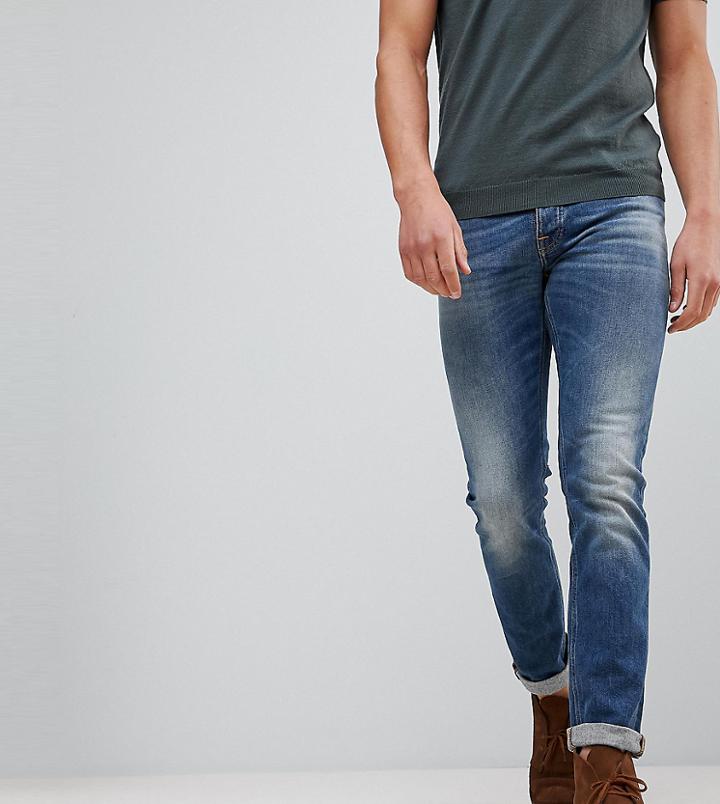 Nudie Jeans Co Grim Tim Jeans Conjunctions Wash - Blue