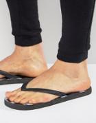 Cheats And Thieves Marble Flip Flops - Black