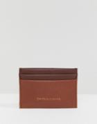 Smith And Canova Leather Card Holder - Tan