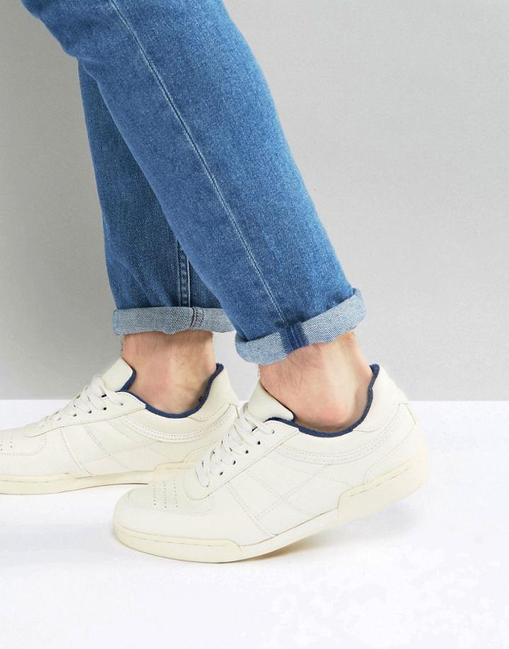 Asos Sneakers In White With Split Sole - White
