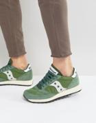 Saucony Jazz Original Vintage Sneakers In Green S70321-4 - Green