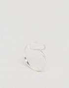 Pilgrim Silver Plated Heart Ring - Silver
