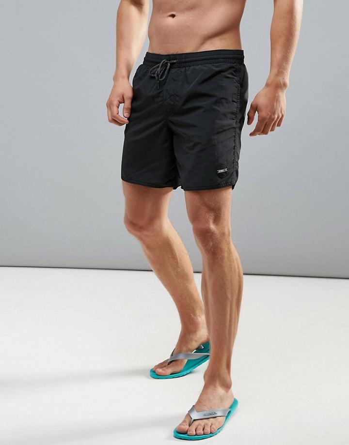 O'neill Vert Drawstring Shorts In Black - Black