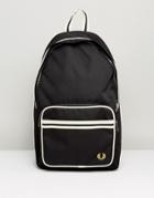 Fred Perry Logo Backpack Black - Black