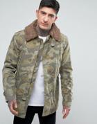 Pretty Green Parbrook Camo Jacket - Multi