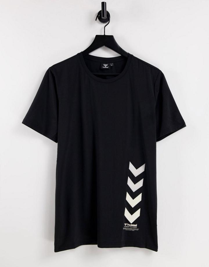 Hummel Virgil T Shirt In Black