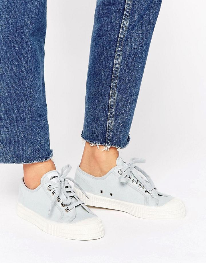 Novesta Star Master Classic Sneakers In Baby Blue - Gray
