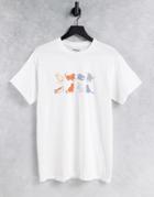 Heartbreak Dogs And Cats Graphic T-shirt-white