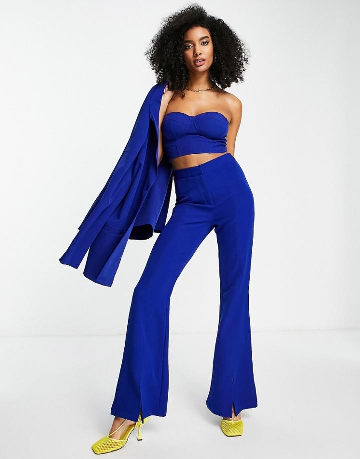 Extro & Vert Flare Leg Pants In Cobalt Blue