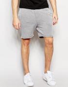 Another Influence Burnout Jersey Shorts - Gray