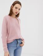Minimum Round Neck Sweater - Pink