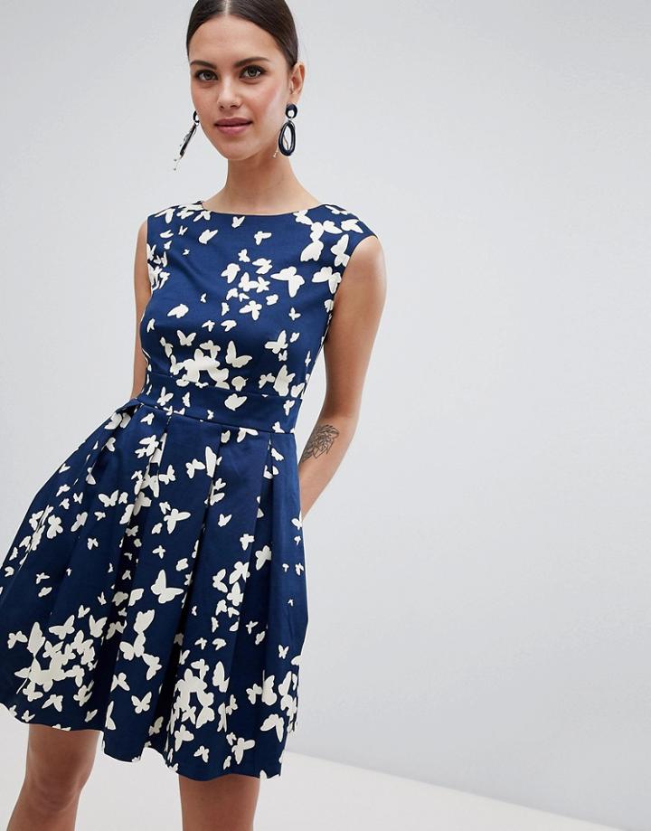 Closet London Mini Prom Dress With Pockets - Multi