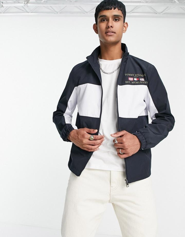 Tommy Hilfiger Color Block Jacket-navy