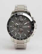 Tommy Hilfiger 1791165 Jace Chronograph Bracelet Watch In Silver - Silver