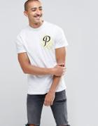 Playground Large P T-shirt - White