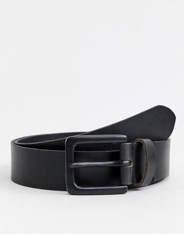 Barneys Original Leather Belt In Black