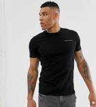 Good For Nothing Muscle Fit T-shirt In Black With Logo - Black
