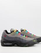Nike Air Max 95 Se Sneakers In Light Charcoal-grey
