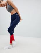Haus By Hoxton Haus Color Tip Gym Leggings - Navy