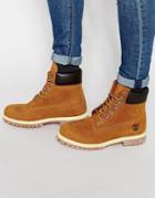 Timberland Icon 6 Inch Leather Premium Boots - Brown
