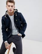 Lyle & Scott Hooded Twill Jacket - Navy