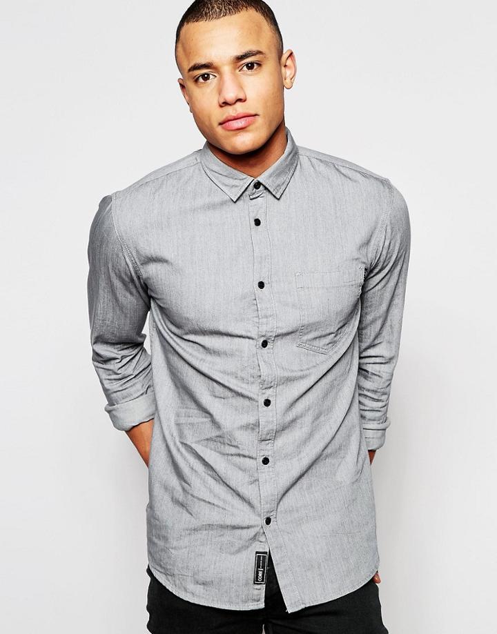 Jack & Jones Shirt With Pocket - Blue