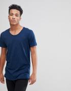 Jack & Jones Originals Crew Neck T-shirt With Fleck - Blue