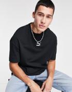 Puma Classics Oversized T-shirt In Black