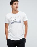 Tom Tailor T-shirt With Front Print - White