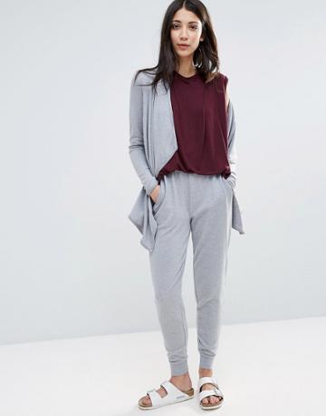 Yas Sweat Pants - Gray
