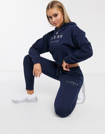 Il Sarto Tracksuit Sweatpants-navy