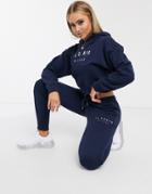 Il Sarto Tracksuit Sweatpants-navy