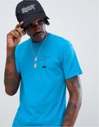 Esn Chest Print T-shirt - Blue
