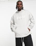 Nicce Force Oversized Hoodie In Gray