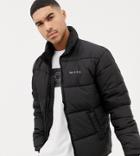 Nicce Puffer Jacket In Black Exclusive To Asos