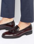 Selected Homme Tassel Loafers - Red