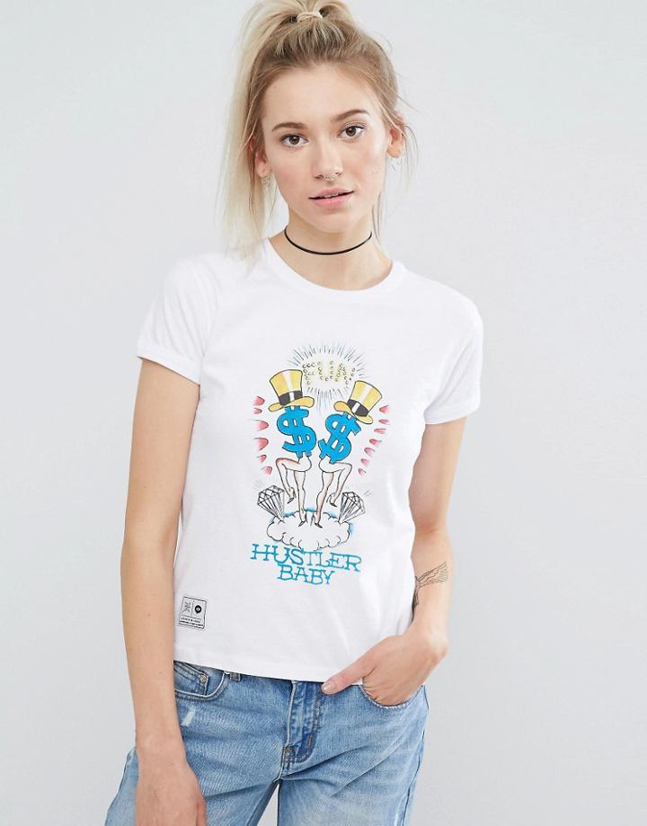 Illustrated People X Ed Hardy T-shirt - White