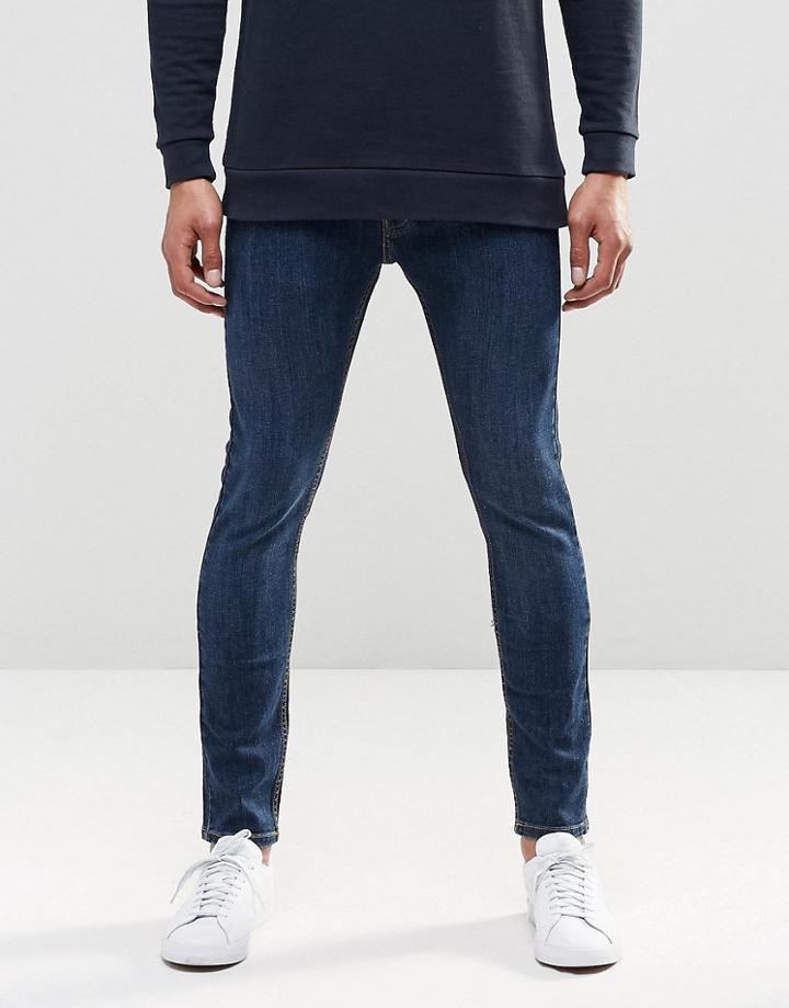 Ldn Dnm Stretch Skinny Jean - Blue
