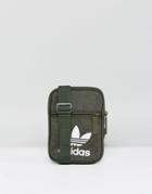 Adidas Originals Flight Bag In Green Bq8165 - Green