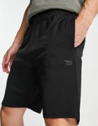 Threadbare Active Training Shorts In Black