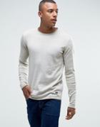 Only & Sons Sweater With Contrast Trim - Beige