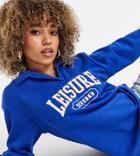 Missguided Polo Sweatshirt With Leisure Graphic In Blue-blues