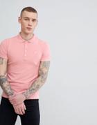 Diesel T-halo Pique Polo Shirt - Pink