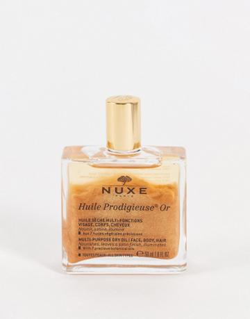Nuxe Huile Prodigieuse Or Golden Shimmer Dry Oil 50ml-no Color